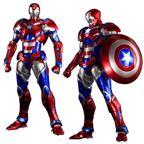 Iron Man Iron Patriot Re: Edit Iron Man Light-Up Action Figure - San Diego Comic-Con 2016 Exclusive